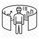 Simulation Interaction Virtual Icon