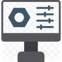 Simulation Modeling Virtual Icon