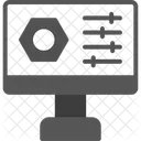 Simulation Modeling Virtual Icon