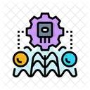 Simulator Quantum Computer Icon
