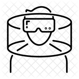Simulierte Realität  Symbol