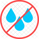 No hay agua  Icono