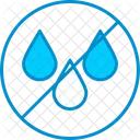 No hay agua  Icono