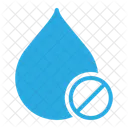 Sin agua limpia  Icono
