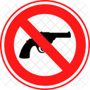 Sin Armas Prohibido Prohibicion Icono