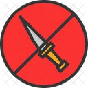 Sin Armas Prohibido Arma Icon