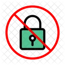 Seguridad Privacidad Detener Icon