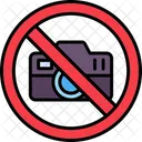 Sin Camara Camara Simbolo Icono