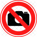 Sin Camara Sin Foto Prohibido Icono