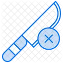 Sin Cuchillo Prohibido Prohibicion Icono