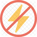 Flash Prohibido Desactivar Icono