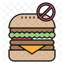 Sin hamburguesa  Icono