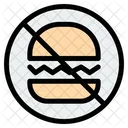 Sin hamburguesa  Icono