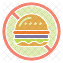 Sin hamburguesa  Icono