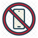 Sin Telefono Sin Smartphone Ban Mobile Icono