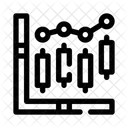 Sinais De Negociacao Candlestick Grafico Ícone