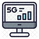 Sinal 5 G 5 G Sinal Ícone