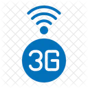 3 G Sinal Conexao Ícone