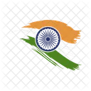 Bandeira Da India Bandeira Pais Ícone