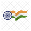 Bandeira Da India Bandeira Pais Ícone