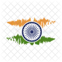 India Bandeira Indiano Ícone