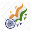 India Bandeira Indiano Ícone