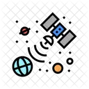 Sinal De Envio De Satelite Satelite Envio Ícone