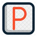 Sinal De Estacionamento Estacionamento Carro Icon