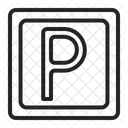 Sinal de estacionamento  Ícone