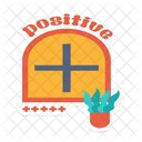 Sinal positivo  Ícone