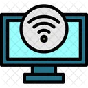 Sinal Wi Fi Rede Sem Fio Conectividade Com A Internet Ícone