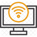 Sinal Wi Fi Rede Sem Fio Conectividade Com A Internet Ícone