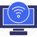 Sinal Wi Fi Rede Sem Fio Conectividade Com A Internet Ícone