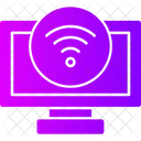 Sinal Wi Fi Rede Sem Fio Conectividade Com A Internet Ícone