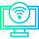 Sinal Wi Fi Rede Sem Fio Conectividade Com A Internet Ícone