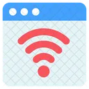 Sinal wi-fi  Ícone