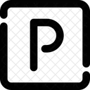 Estacionamento Sinalizacao Transito Ícone