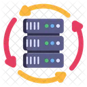 Atualizacao De Banco De Dados Atualizacao De Banco De Dados Sincronizacao De Banco De Dados Ícone
