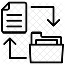 Transferencia De Dados Sincronizacao De Dados Sincronizacao Ícone