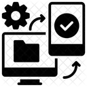 Sincronizacao De Dados Backup Restauracao De Dados Ícone