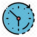 Sincronizacion Hora Reloj Icono