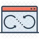Sincronizar Sincronizar Conectar Dispositivo Actualizar Automaticamente Bucle Infinito Sincronizacion Simultanea Icono