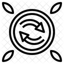 Sincronizacion Ciclo Eficiente Icono