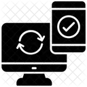 Dispositivos Sincronizacion Copia De Seguridad Icono