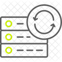Sincronizacion De Base De Datos Base De Datos Sincronizacion Icon