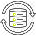 Sincronizacion De Base De Datos Base De Datos Sincronizacion Icon