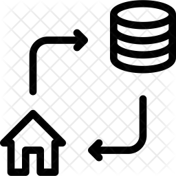 Sincronización de base de datos con homw  Icono