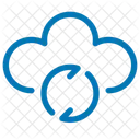 Sincronizacion De Datos Computacion En La Nube Recarga Icon