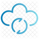 Sincronizacion De Datos Computacion En La Nube Recarga Icon
