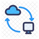 Sincronización en la nube  Icono